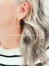Load image into Gallery viewer, Free Spirit / mixed glass + gemstone dangles