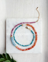 Load image into Gallery viewer, Desert Bloom // jade and gemstone necklace