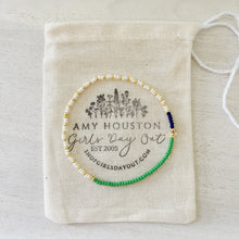 Load image into Gallery viewer, Color Pop Dainty layering czech glass stretch bracelet