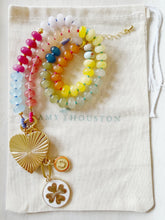 Load image into Gallery viewer, Love & Luck// interchangeable charm gemstone gnecklace
