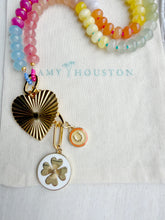 Load image into Gallery viewer, Love & Luck// interchangeable charm gemstone gnecklace