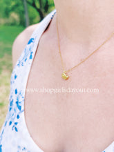 Load image into Gallery viewer, Shelby snail // tiny pendant necklace