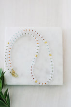 Load image into Gallery viewer, On Thin Ice // quartz rondelle gemstone necklace