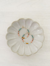 Load image into Gallery viewer, Phoenix // Japanese miyuki glass hand beaded gold filled hoop earrings