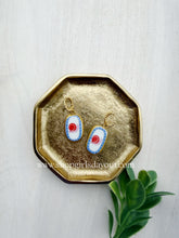 Load image into Gallery viewer, Whimsical Snail / latch hoop dangles