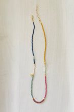 Load image into Gallery viewer, Wild Forage // japanese miyuki bead and gemstone necklace