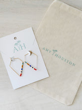 Load image into Gallery viewer, Amalfi weightless glass gold filled hoops