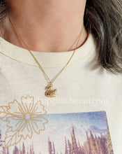 Load image into Gallery viewer, Swan Lake // swan pendant necklace