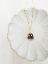 Load image into Gallery viewer, Amalfi teardrop // Miyuki hand wired pendant necklace