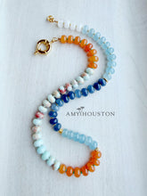 Load image into Gallery viewer, From A Distance // rondelle gemstone necklace
