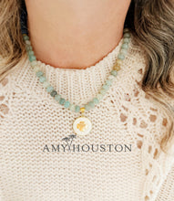 Load image into Gallery viewer, Lucky Me Clover // gemstone necklace
