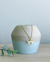 Load image into Gallery viewer, Aerial dragonfly necklace