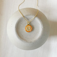 Load image into Gallery viewer, Good Luck Charm // horseshoe pendant necklace

