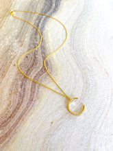 Load image into Gallery viewer, Fly me to the moon pendant necklace
