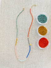 Load image into Gallery viewer, Amalfi // japanese miyuki beaded necklace
