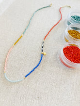 Load image into Gallery viewer, Amalfi // japanese miyuki beaded necklace
