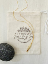 Load image into Gallery viewer, Lucky Catch Fish pendant necklace

