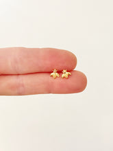 Load image into Gallery viewer, Busy Bee post earrings
