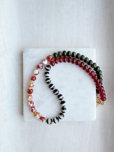 Load image into Gallery viewer, Mountain Retreat // jade and agate gemstone necklace

