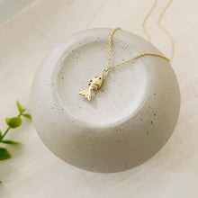Load image into Gallery viewer, Fearless Fish pendant necklace
