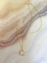 Load image into Gallery viewer, Fly me to the moon pendant necklace
