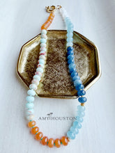 Load image into Gallery viewer, From A Distance // rondelle gemstone necklace
