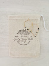 Load image into Gallery viewer, Dalmatian Coast  // weightless glass gold filled miyuki beaded hoops
