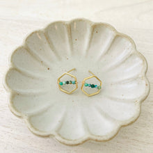 Load image into Gallery viewer, Skyline  turquoise post earrings
