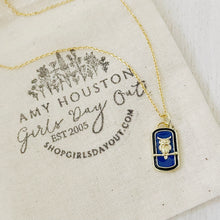 Load image into Gallery viewer, Wise One owl shield pendant necklace
