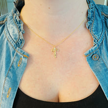 Load image into Gallery viewer, Savannah Bow pendant necklace
