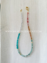 Load image into Gallery viewer, All Good Things // rondelle gemstone necklace
