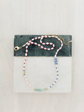 Load image into Gallery viewer, Riviera // fish and mother of pearl necklace
