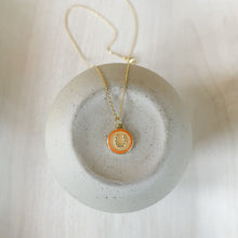 Load image into Gallery viewer, Good Luck Charm // horseshoe pendant necklace
