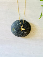 Load image into Gallery viewer, Best of Luck hummingbird pendant necklace
