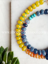 Load image into Gallery viewer, Canyon Explorer// rondelle gemstone necklace
