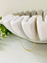 Load image into Gallery viewer, Endless Possibilities adjustable itty bitty ball chain necklace
