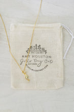 Load image into Gallery viewer, Against the Tide fish pendant necklace
