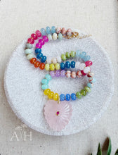 Load image into Gallery viewer, Wild Heart //carved heart pendant gemstone necklace
