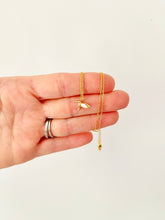 Load image into Gallery viewer, Best of Luck hummingbird pendant necklace
