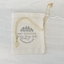 Load image into Gallery viewer, Open Heart pendant necklace
