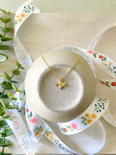 Load image into Gallery viewer, Bee YOUtiful tiny pendant necklace
