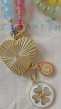 Load and play video in Gallery viewer, Love &amp; Luck// interchangeable charm gemstone  gnecklace
