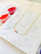 Load image into Gallery viewer, Chase The Rainbow miyuki bead simple necklace
