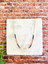 Load image into Gallery viewer, Cavaliers school spirit miyuki bead simple necklace
