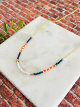 Load image into Gallery viewer, Cavaliers school spirit miyuki bead simple necklace

