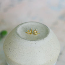 Load image into Gallery viewer, Little Sparrow stud earrings
