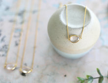 Load image into Gallery viewer, Treasure elevated crystal quartz necklace

