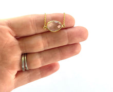 Load image into Gallery viewer, Treasure elevated crystal quartz necklace
